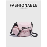 Сумка подмышку, модная сумка через плечо с бантиком, Южная Корея