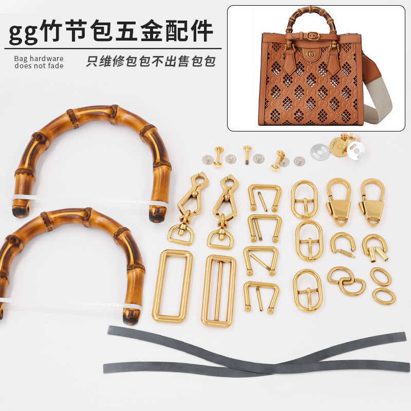 Craftsmanship Suitable for Gucci Hollow Bag Hardware Accessories Diana Bamboo Joint Gucci Tote Bag Repair Logo Screws Craftsmanship Suitable for Gucci Hollow Bag Hardware Accessories Diana Bamboo Joint Gucci Tote Bag Repair Logo Screws