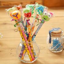 Marketing activities giveaways Taobao eraser pencils piled up to sweep the code opening creative holiday small gifts