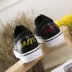Giày vải nữ sinh viên Hàn Quốc Phong cách Harajuku ulzzang Giày đen hoang dã Hồng Kông hương vị giày retro chic giầy puma nữ Plimsolls