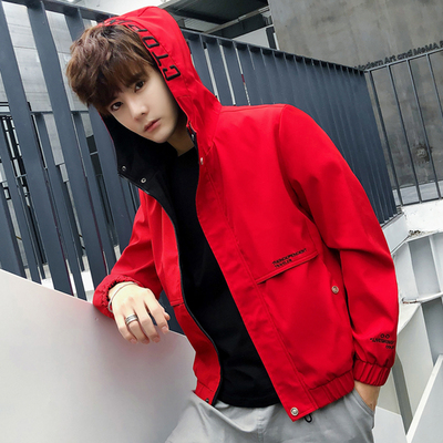男士春秋款潮流棒球服夹克外套