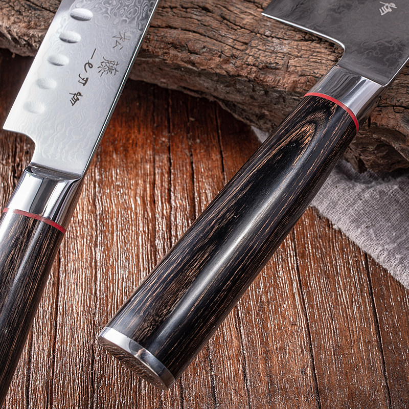 Дефектных изделий 67 большой этаж MASCUS VG10 Сталь шеф-повар нож импорт AUS японский Готовить закрыты Лезвие 