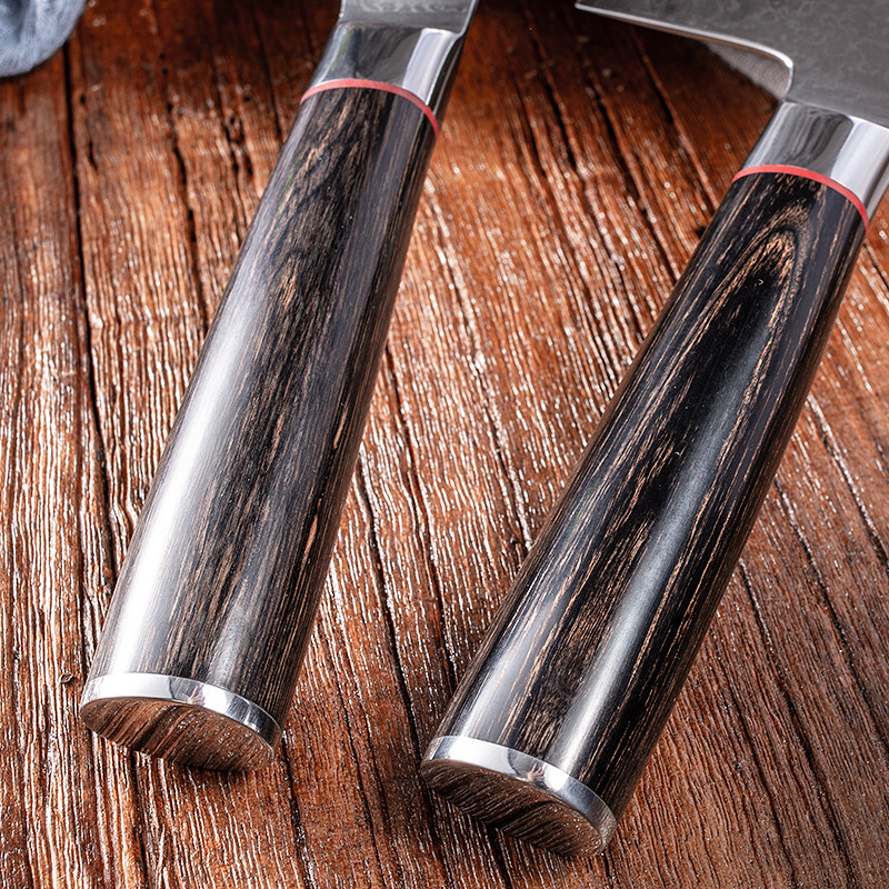 Дефектных изделий 67 большой этаж MASCUS VG10 Сталь шеф-повар нож импорт AUS японский Готовить закрыты Лезвие 