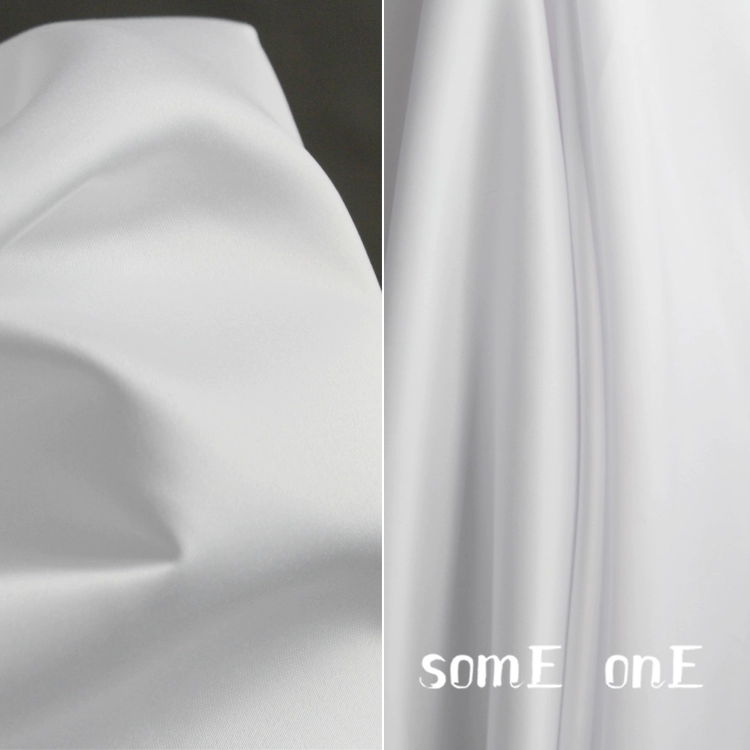 Đầm trắng nhập khẩu, váy cưới, vải satin, dày và sắc nét, vải satin tùy chỉnh cao cấp tùy chỉnh - Vải vải tự làm