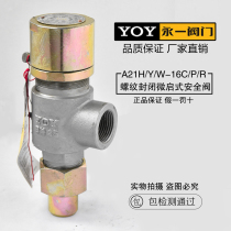 A21H F Y W F53-16 25 40 64 100 160C P R Threaded spring micro-opening safety valve
