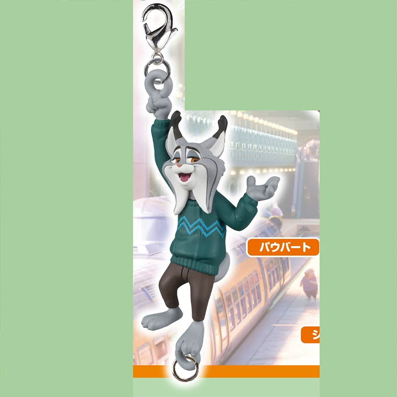 Подвеска из серии Disney Zootopia 2, гашапон TOMY, Доминик Джуди, украшение, предзаказ на май