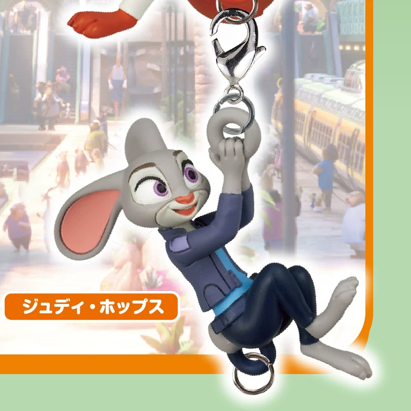 Подвеска из серии Disney Zootopia 2, гашапон TOMY, Доминик Джуди, украшение, предзаказ на май