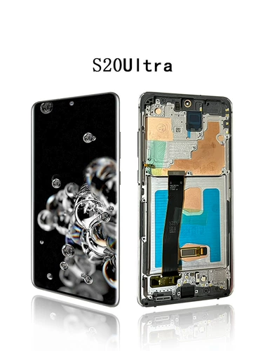 Подходит для Samsung S20ultra S21ultra S22U S23ultra ЖК -дисплей внутреннего и внешнего экрана сборка