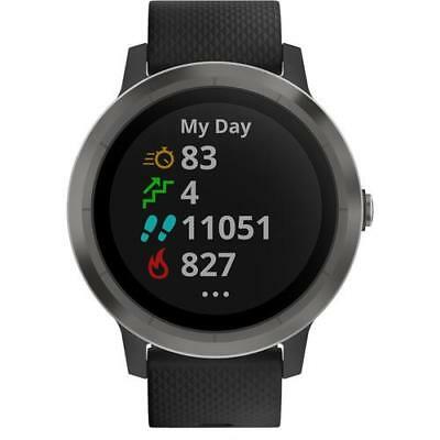 Mua đồng hồ đi xe đạp thể thao Garmin Garmin Vivoactive GPS GLONASS ngoài trời thông minh màu đen - Giao tiếp / Điều hướng / Đồng hồ ngoài trời dong ho longines