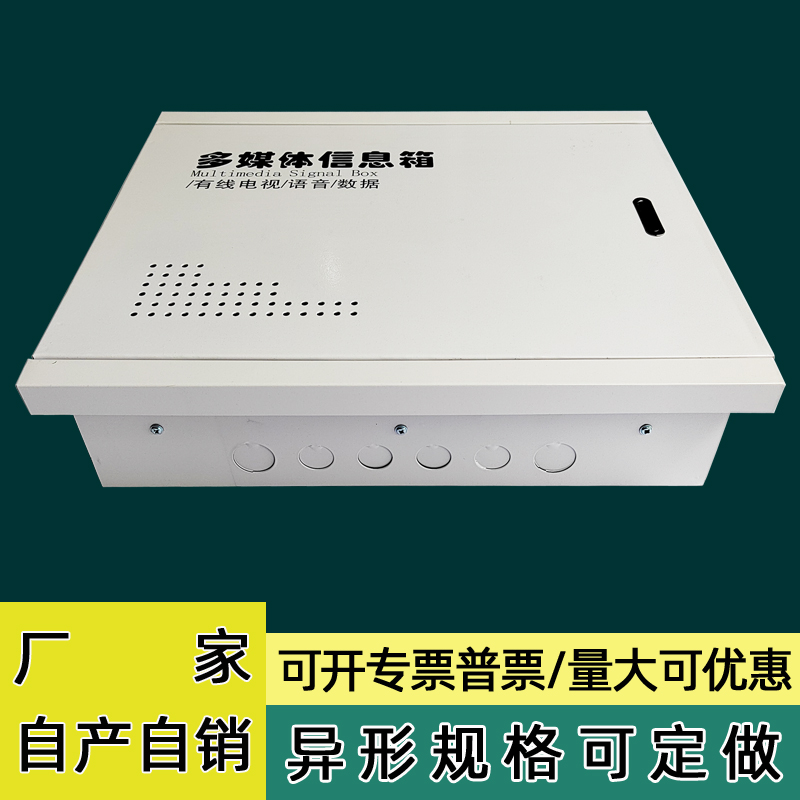 300 300 × 400 × 100 Weak Electric Box Engineering Multimedia Box Concealed Fiber Box Information Set Wire Box Concealed assembly Electric