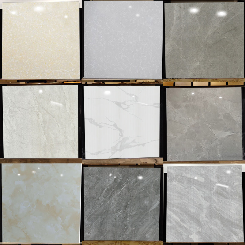 Guangdong Foshan marble tile floor tile 800x800 bedroom living room gray new model floor tile 80x80 tile