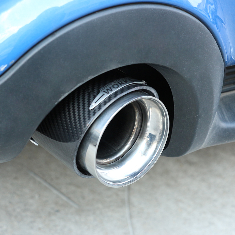 BMW Mini Mini One Cooper Countryman Carbon Fiber Retrofitted Tailpipe Tailpipe Trim
