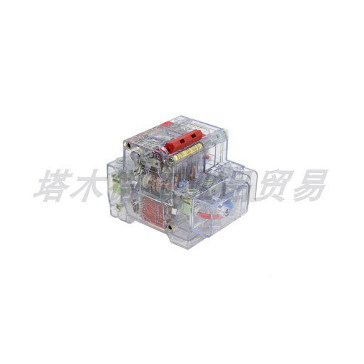 DZ47LE小型漏电断路器 1P2P3P 断路器 人民透明漏电保护开关