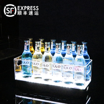 PC glowing ice bucket wine box champagne bucket glowing ktv Ice Cube Bar Beer Box led 24 ice bucket