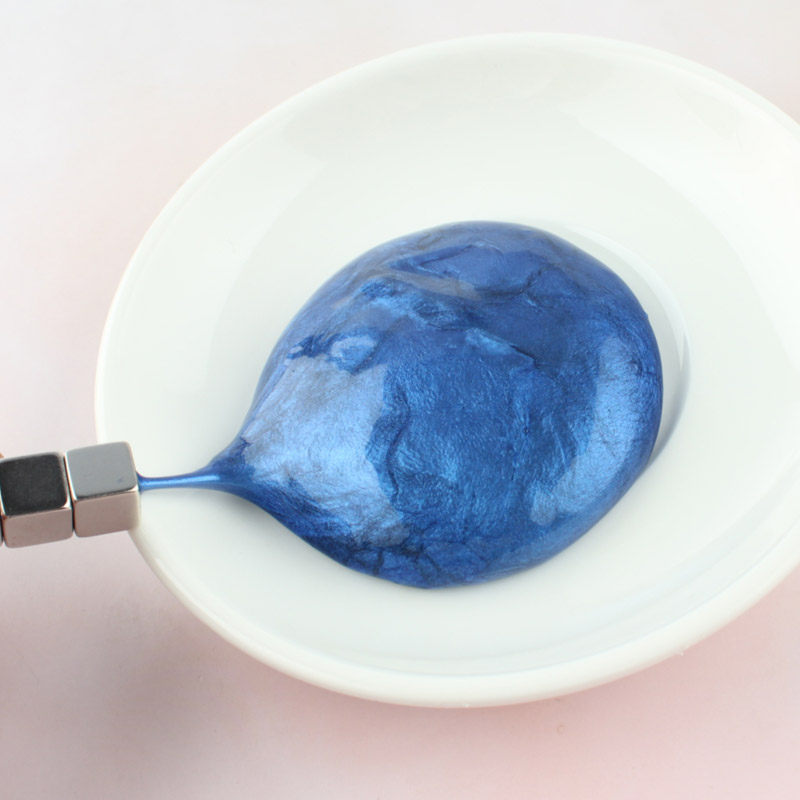 Magic magnet mud Magnetic mud Magnetic fluid magnetic mud Magnetic plasticine color mud decompression artifact Crystal mud toy