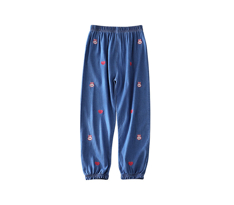 Летние тонкие детские штаны, джинсы, средство от комаров, свободный крой, детская одежда Wei future 