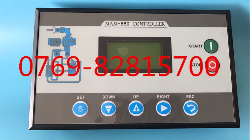 MAM880 controller panel intelligent giant wind screw rod air compressor controller display 880 air compressor