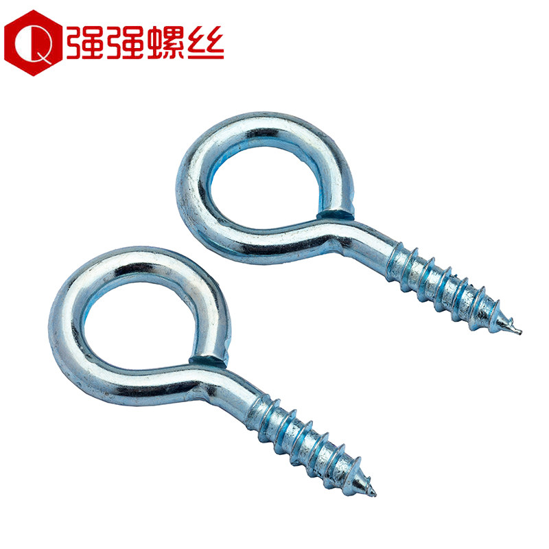 Galvanized goat eye screw with ring stud hook rings iron hook Hook Light Hook with Ring Sheep Eye Eye Ring Self Tapping Screw