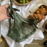 Эмоциональные сексуальные дышащие брендовые трусы с бантиком