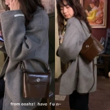 Небольшая акриловая дизайнерская демисезонная квадратная сумка через плечо, небольшая сумка