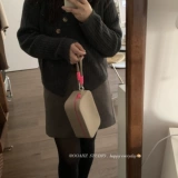 Хаки и розовый порошок удивительно хороши ~ ooahz домашний силиконовый контрастный косметический пакет с портативной водонепроницаемой пакетом мобильного телефона