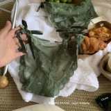 Эмоциональные сексуальные дышащие брендовые трусы с бантиком