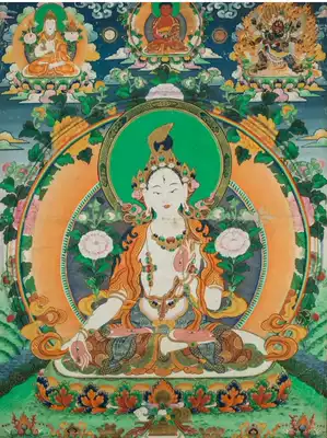 White Tara mantra 0.1 billion again merit growth life and Fu Hui exempt from all disease bitter