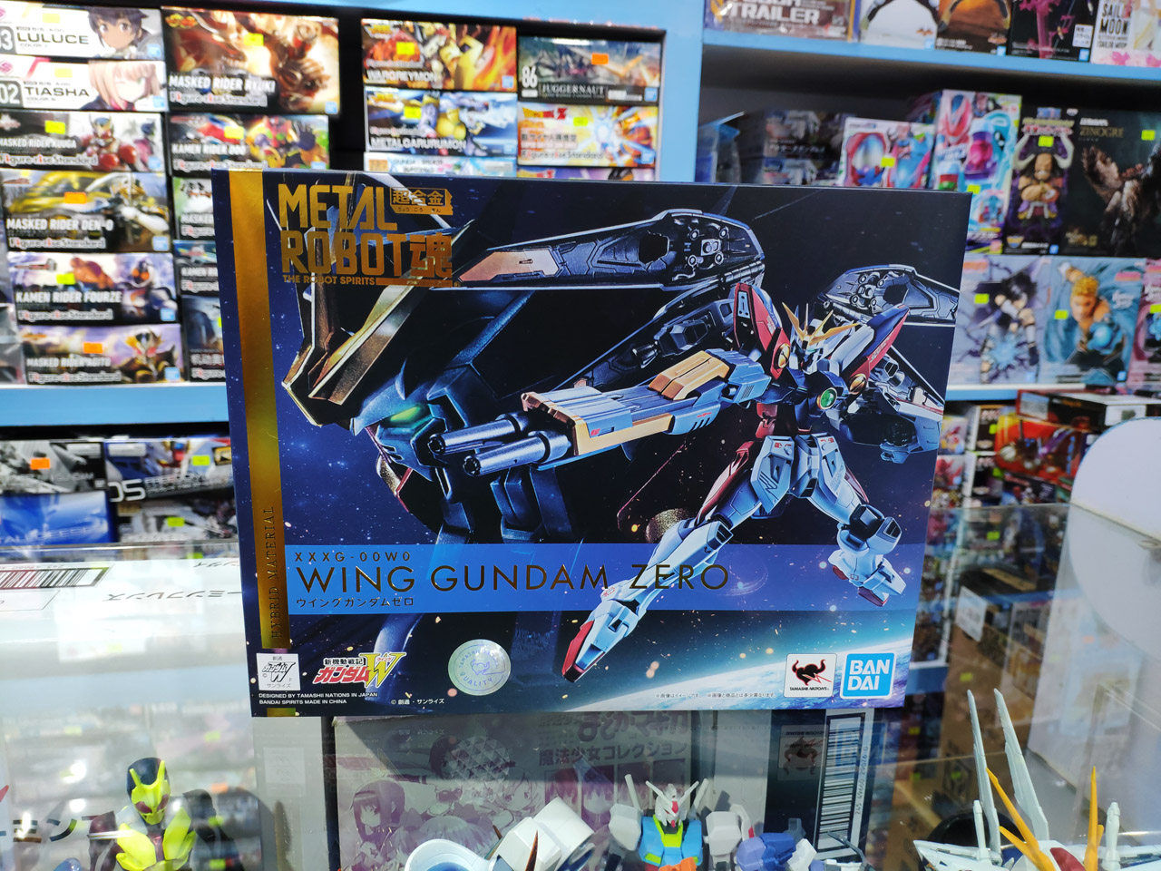 Metal Robot魂wing Gundam Zero 飞翼高达零式合金mr魂