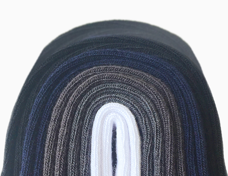 Vớ màu rắn nam màu đen vớ nam mùa thu và mùa đông vớ vớ sợi tre khử mùi vớ vớ cotton ống vớ nam tất nữ kháng khuẩn