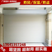 Beijing electric manual shutter door custom anti-theft door crystal shutter door aluminum alloy shutter door flap garage door