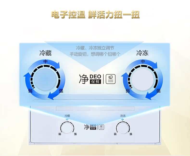 tủ đông cũ giá rẻ Tủ lạnh Haier / Haier BCD-216WMPT tủ lạnh ba cửa tiết kiệm năng lượng, làm lạnh bằng không khí tủ lạnh ngăn đông mềm