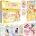 Подлинная звездная карта dream Girl card 3-бомбовые аниме-подарки для девочек и окружения коллекционная карта принцессы Барв mini 0