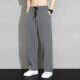 Summer Thin Work Pants for Men, Stain-Resistant, Breathable, Labor Protection Pants, Ice Silk Quick-Drying Sports Large Size Casual Pants