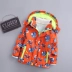 Áo mới cho bé trai mùa thu đông cộng với áo khoác nhung cộng với áo khoác cotton cho bé quần áo trẻ em hàn quốc Áo khoác