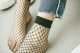 Vớ nữ vớ fishnet mùa hè gợi cảm ren đen vớ siêu mỏng rỗng trong suốt cô gái ngọt ngào vớ hoang dã