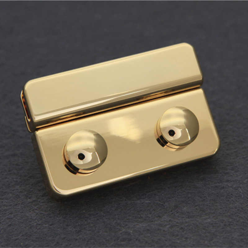 Japan Import Hardware Briefcase Lock Lifting Bag Satchel Lock Bag Button Tofu Lock Handmade Leather Accessories