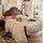 Американская ретро-кровать из массива дерева Anna bed 1,8 м, современная минималистичная главная спальня, французская светлая роскошная двуспальная кровать в средневековом стиле mini 1