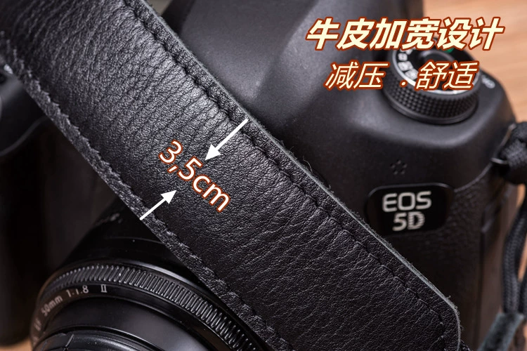 Tusksty SLR micro đơn dây đeo vai bằng da Canon Canon Sony có thể cắt nhanh giải phóng nhanh đai giải nén - Phụ kiện máy ảnh DSLR / đơn