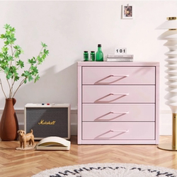 Dopamine Desktop Storage Cabinet Drawer-Type Cabinet Storage Cabinet Desktop Cosmetics Storage Small Metal Cabinet Desktop Layering