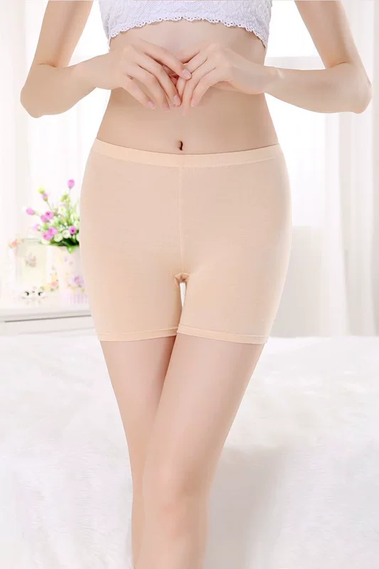 Quần short cotton nữ 11-12-13-14-15 tuổi trung học cơ sở nữ học sinh quần an toàn nữ quần legging bảo hiểm cỡ nhỏ thoi trang nu