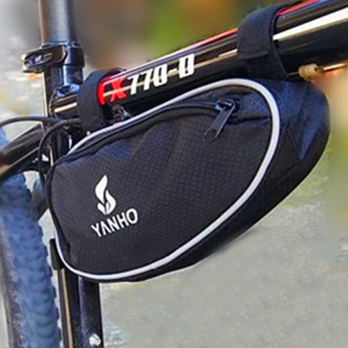 Triangle riding bag Bicycle bag Mountain bike bag Front bag upper tube bag Saddle bag beam bag Accessories bag