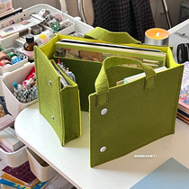 Japan KOKUYO REPUTATION STORAGE BOX HACO WALL Wall Bag Creative Business Digital Containing Bag Large Capacity Computer Bag