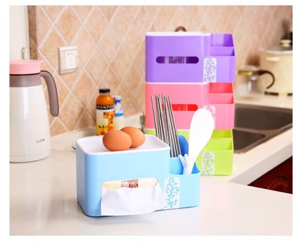 Đồ gia dụng đa năng sáng tạo, nhu yếu phẩm hàng ngày, hộp khăn giấy, điều khiển từ xa, hộp lưu trữ, khay văn phòng - Trang chủ hộp nhựa có nắp