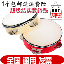 ORF tambourine Hand beat drum Kindergarten teacher Childrens performance musical instrument Wooden professional Xinjiang tambourine
