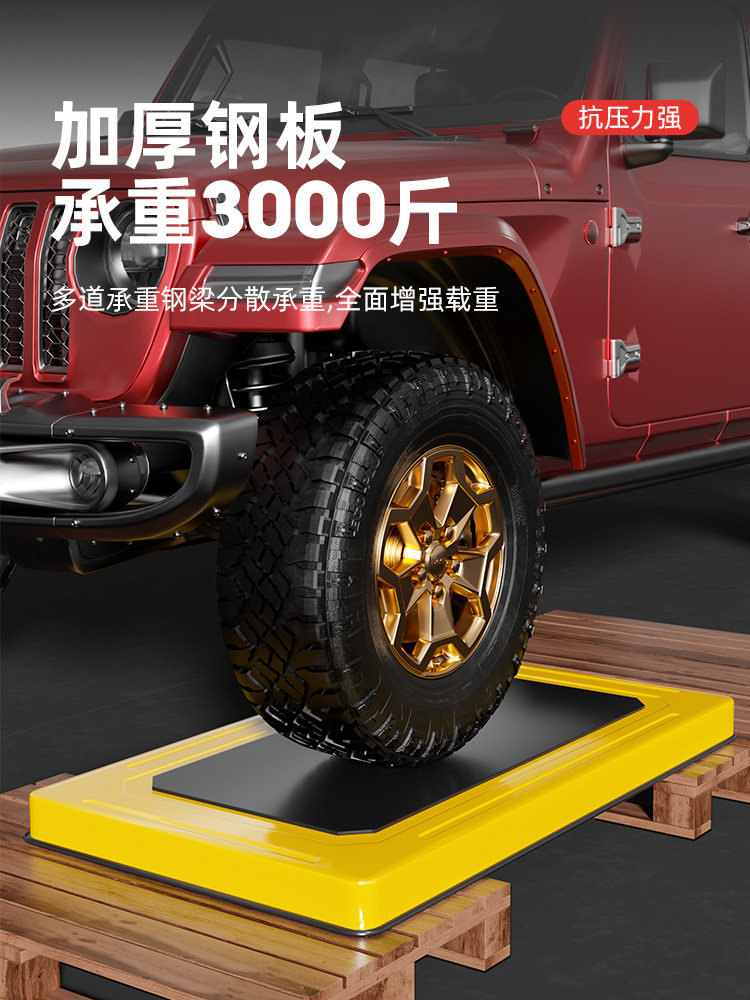 Steel Plate Trolley for Carrying Goods, Flatbed Cart, Handcart, Folding Cart, Lightweight for Home and Office Use, Silent