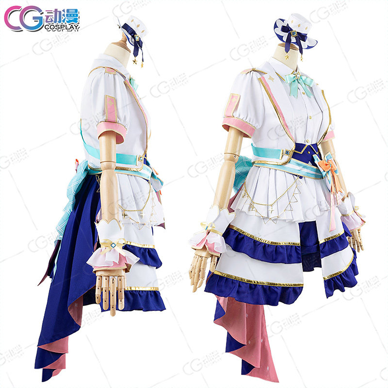 CG动漫VTuber Hololive 4th 常暗永远 小夜璃 雪花菈米Cos服，二次元的魅力有多强？-Cosplay女装/cos女装-淘宝好物网