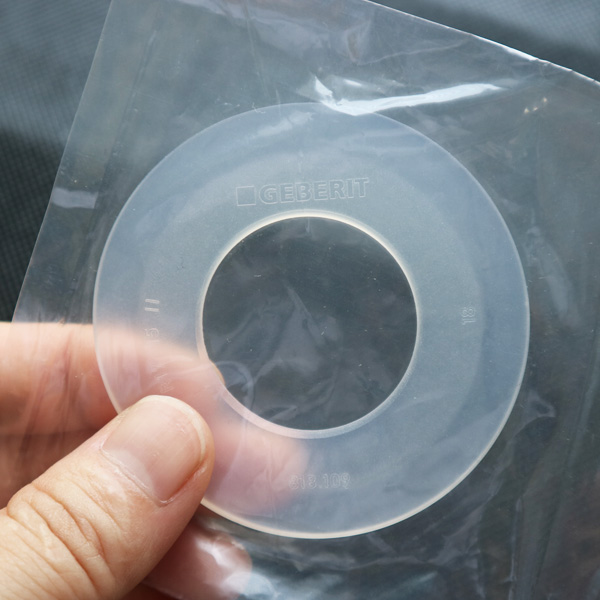Geberit TOILET WATER TANK FITTING DRAIN VALVE WATER STOP SEAL RING SILICONE GASKET PLUG LEAK PROOF MAT