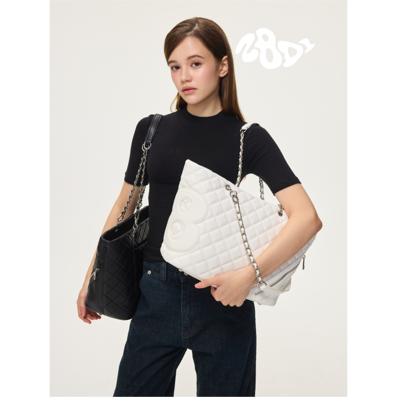 2801 Appropriate for Work and Party, Large-Capacity Quilted Pattern Tote Bag, Same Style as Gao Siwen, Punktote 2801 Appropriate for Work and Party, Large-Capacity Quilted Pattern Tote Bag, Same Style as Gao Siwen, Punktote