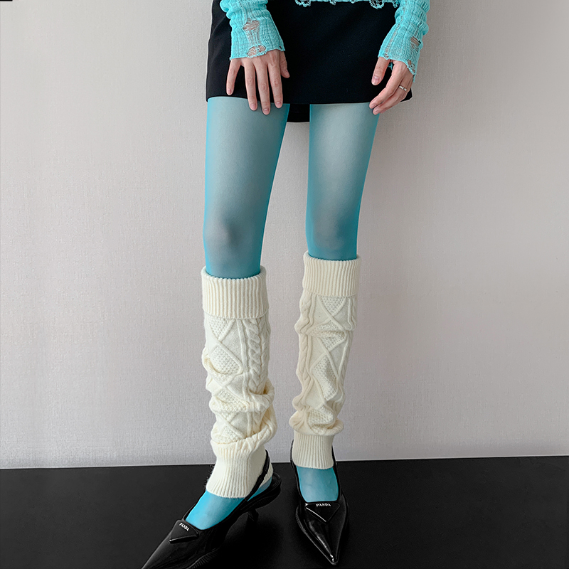 Blue Stockings for Women, Summer Ultra-Thin Anti-Snagging Sweet and Spicy Chic Girl Y2K Dark Green Navy Blue Hot Girl Pantyhose