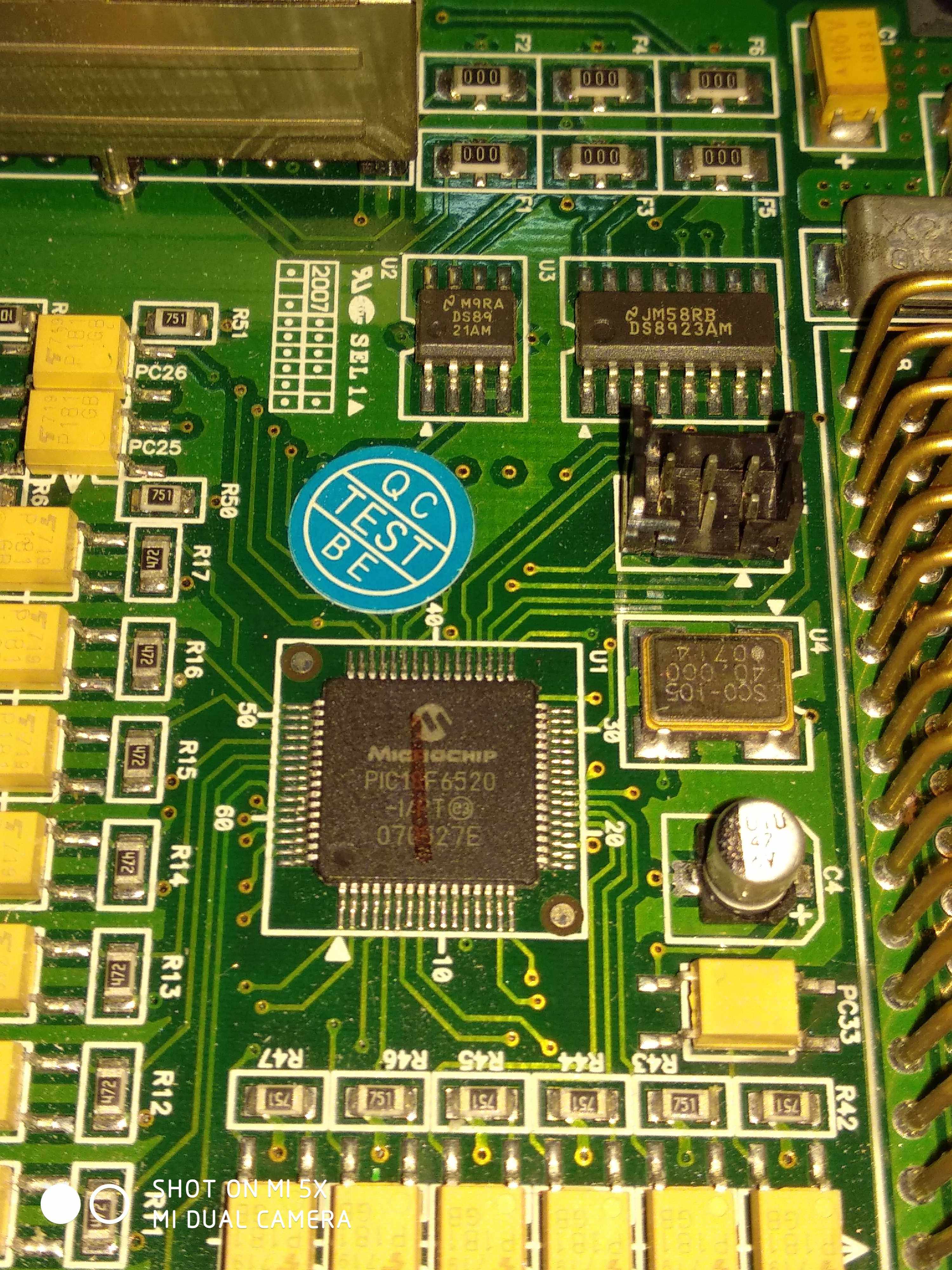 Original Loaded Import Unloader Chip PIC18F6520-I PIC18F6520-I DS8921AM DS8921AM DS8923AM TD62084AFG